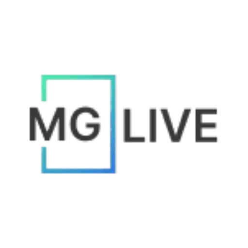 Logo MG Live, đối tác cung cấp dịch vụ casino trực tuyến chất lượng cao tại Net88